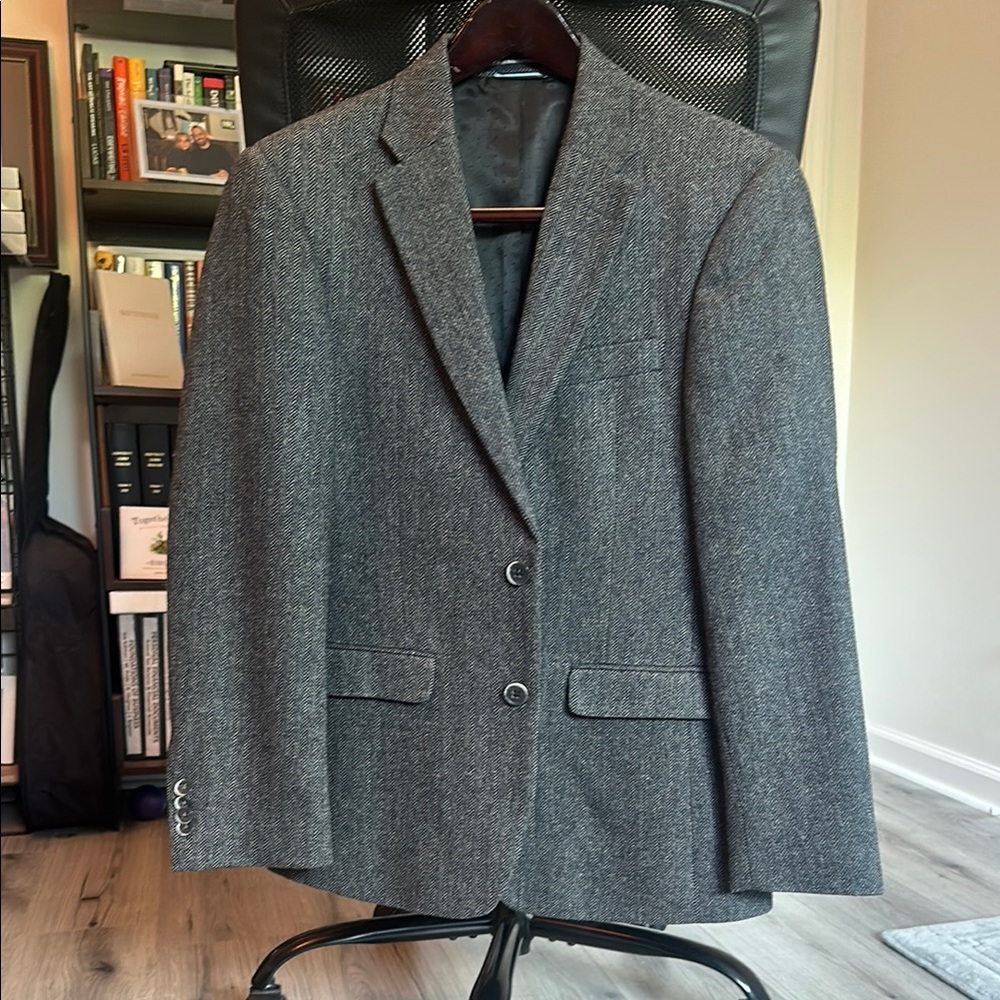 Tommy Hilfiger Gray Sport Coat Classic Blazer